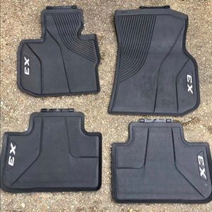 BMW X3 all weather mats